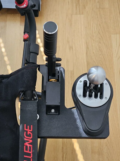 REMIX mount Shifter TH8A & Handbrake Moza HBP cho Playseat Challange - Image 1