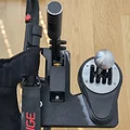 REMIX mount Shifter TH8A & Handbrake Moza HBP cho Playseat Challange - Thumbnail 1