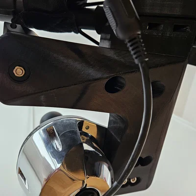 REMIX mount Shifter TH8A & Handbrake Moza HBP cho Playseat Challange