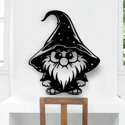 Mô hình chú lùn Gnome treo tường trang trí cực xinh