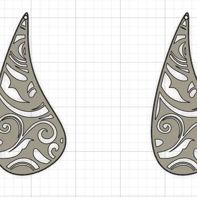 Mẫu bông tai thời trang 3D tinh tế với nhiều họa tiết độc đáo