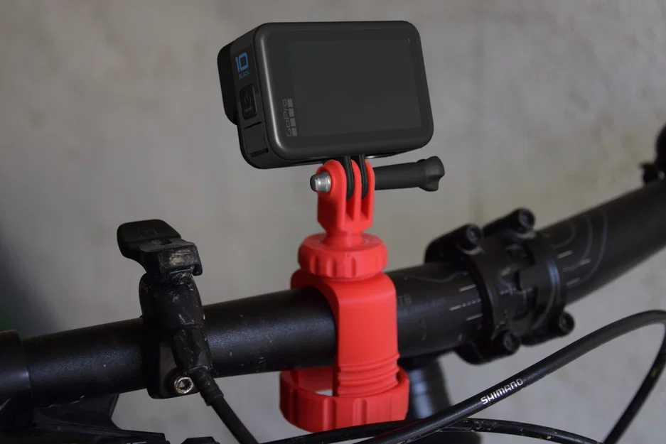 Ngàm gắn GoPro/ActionCam cho xe đạp (Bike GoPro/ActionCam Mount) - Image 1