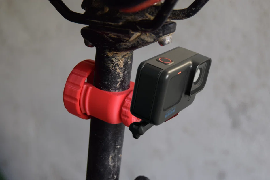 Ngàm gắn GoPro/ActionCam cho xe đạp (Bike GoPro/ActionCam Mount) - Image 2