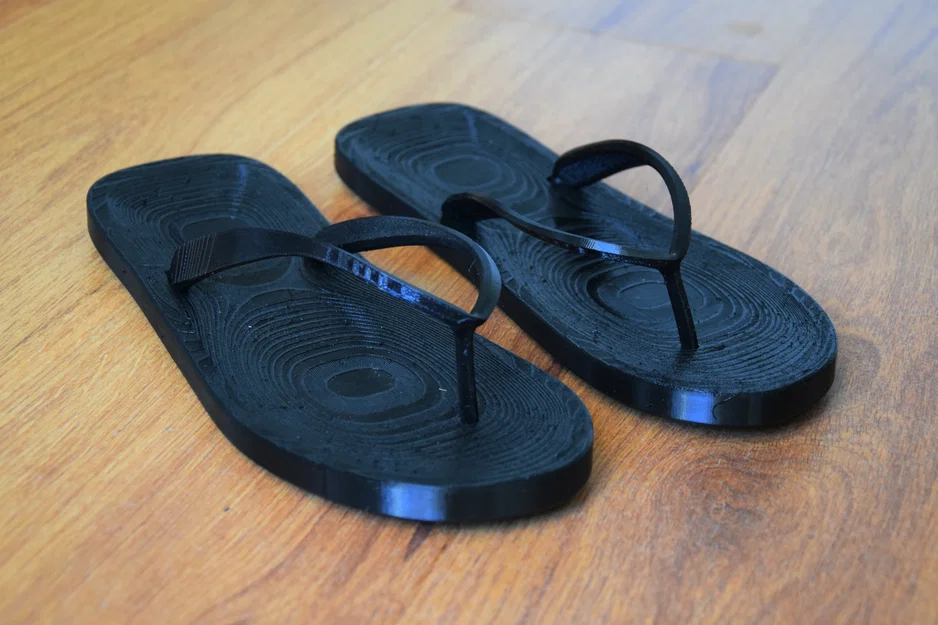 Flip Flops - Fully 3d-printed (Dép xỏ ngón in 3D hoàn toàn) - Image 1