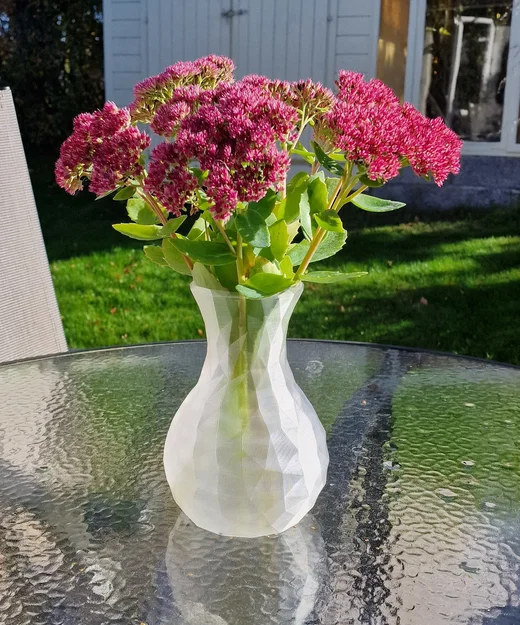 Mẫu lọ hoa Low Poly hiện đại - File in 3D cho Vase Mode - Image 1