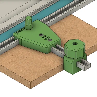 Bộ Mở Rộng Cữ Song Song Cho Makita Track Saw (Parallel Guide Extension Set)