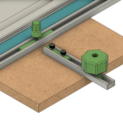 Bộ Mở Rộng Cữ Song Song Cho Makita Track Saw (Parallel Guide Extension Set)