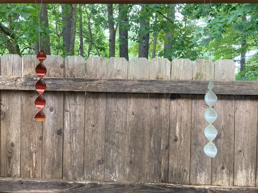 Spiral Wind Catcher – Chong chóng xoắn trang trí ngoài trời - Image 2
