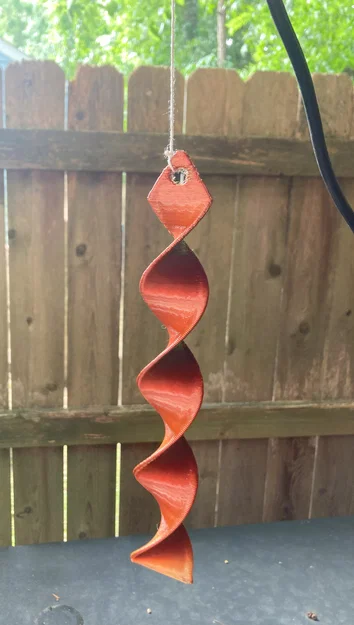Spiral Wind Catcher – Chong chóng xoắn trang trí ngoài trời - Image 3