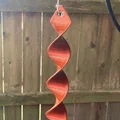 Spiral Wind Catcher – Chong chóng xoắn trang trí ngoài trời - Thumbnail 3