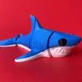 Cá Mập Vui Nhộn Khớp Nối (Articulated) - Đồ Chơi Flexi Fish Print-in-Place - Thumbnail 2