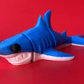 Cá Mập Vui Nhộn Khớp Nối (Articulated) - Đồ Chơi Flexi Fish Print-in-Place - Thumbnail 3