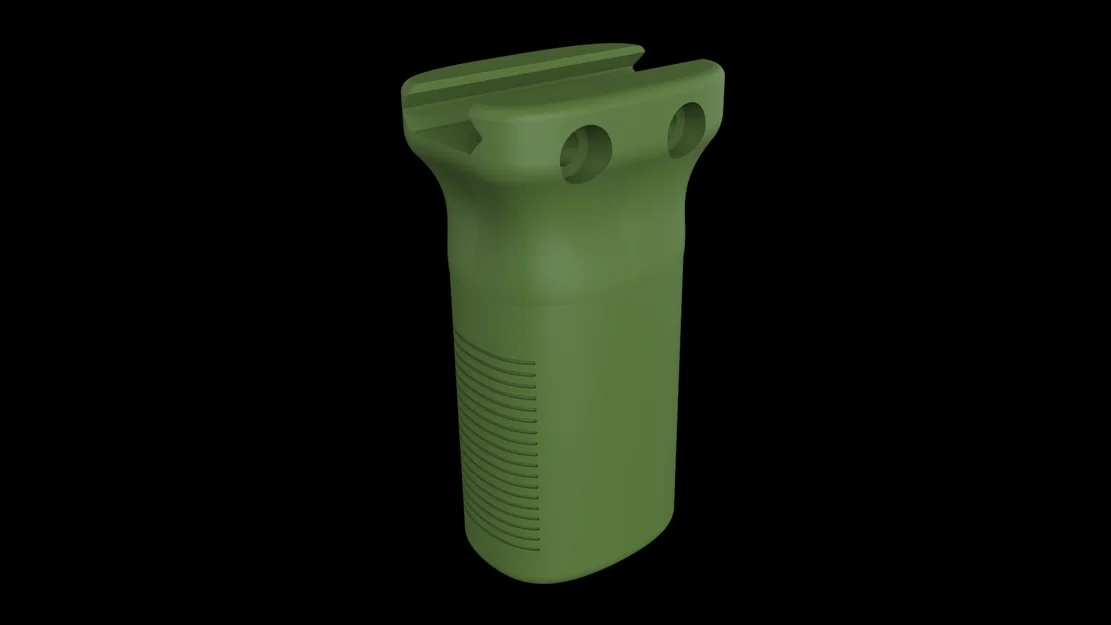 Tay cầm Vertical Grip cho súng Airsoft, Paintball in 3D cực chắc chắn - Image 1