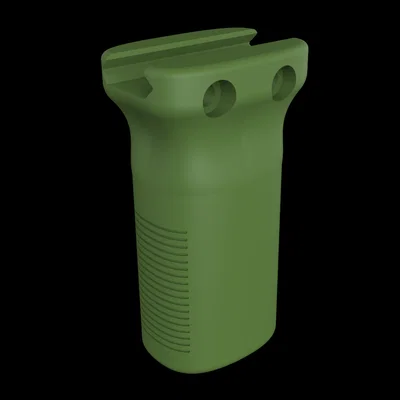 Tay cầm Vertical Grip cho súng Airsoft, Paintball in 3D cực chắc chắn