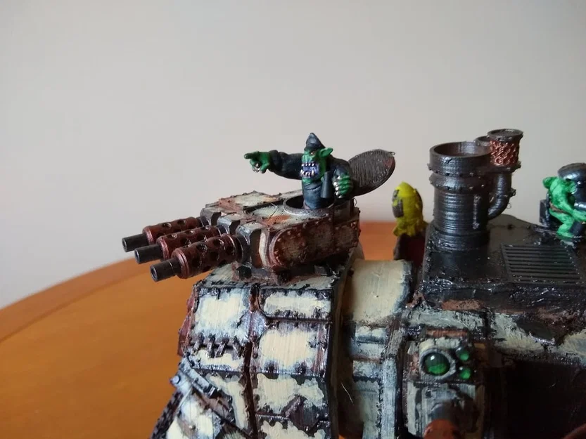 Mô hình chỉ huy xe tăng Ork (Ork Tank Commander) - In 3D cực ngầu - Image 2