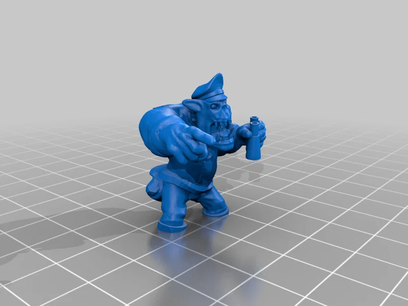 Mô hình chỉ huy xe tăng Ork (Ork Tank Commander) - In 3D cực ngầu - Image 4