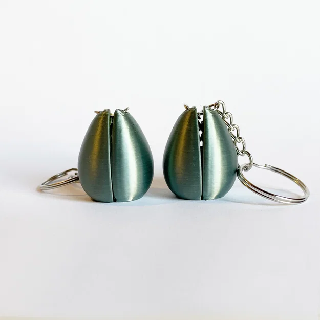 Móc khóa bơ dễ thương Tình bạn / Tình yêu (Friendship / Love Avocado Cute keychain) - Image 2