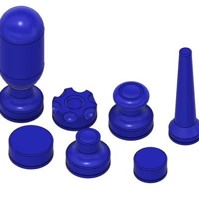 Con Quay Cắt Gọt Gốm (Pottery Trimming Spinners) cho Bàn Xoay Gốm