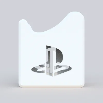 Đế giữ tay cầm PS5 với logo PlayStation in 3D độc đáo