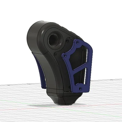 Tay nắm cần số phong cách thể thao in 3D độc đáo