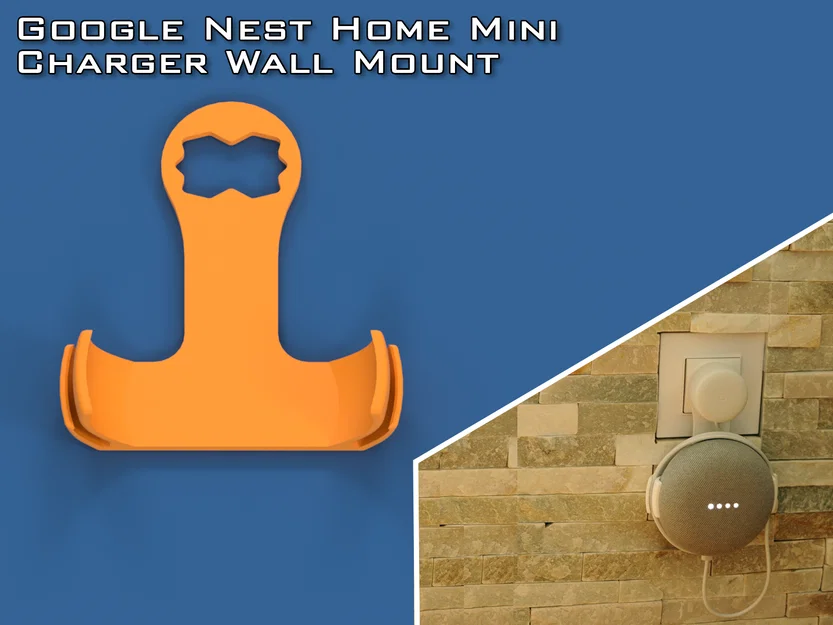 Giá treo sạc gắn tường Google Nest Home Mini (Wall Mount) - Image 1