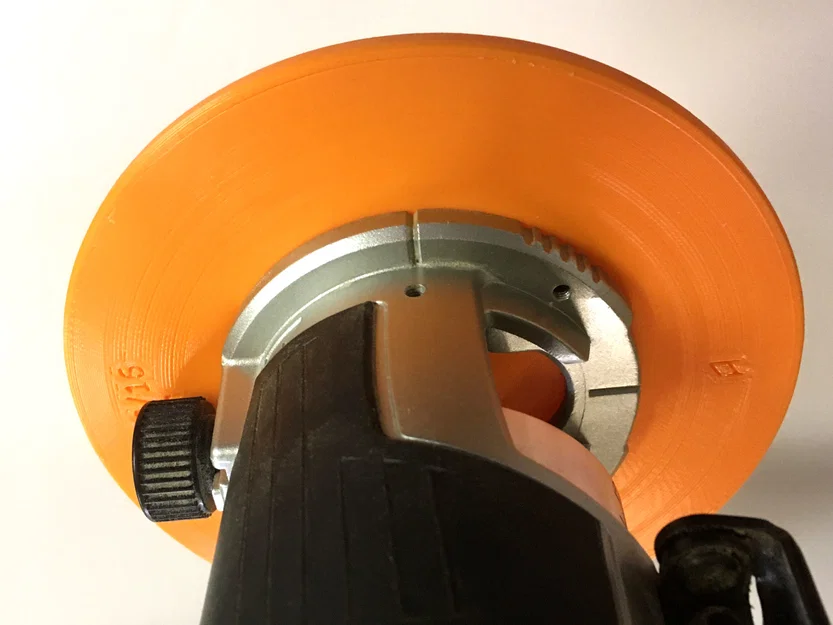 Đế Tròn Mở Rộng Cho Máy Phay Makita RT0700 - Image 4