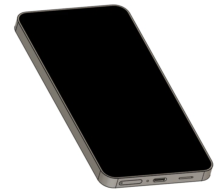 File mô hình 3D chuẩn kích thước Samsung Galaxy S24 cho thiết kế - Image 1