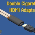Adapter HDMI Double Cigarette (Đầu ngậm 2 điếu thuốc) - Thumbnail 1