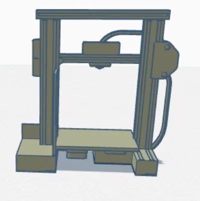 Mô hình 3D máy in Ender 3 trang trí bàn làm việc - Image 3