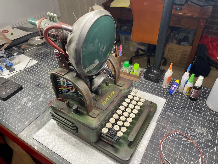 Prop kích thước thật Fallout Factory Terminal Holo Scope (Full Sized Prop) - Image 4