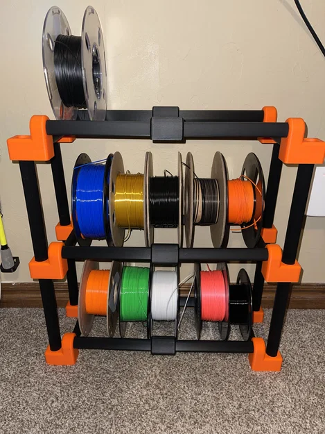 Kệ Filament Modular In 3D Hoàn Toàn (Chồng Tầng Vô Hạn) - Image 1