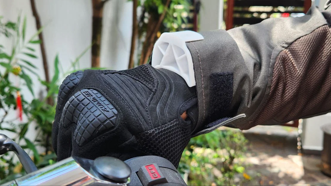 Cửa gió thông thoáng ống tay áo jacket xe máy (Motorcycle Jacket Sleeve Vent) - Image 1