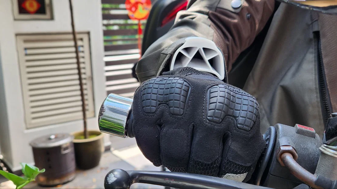 Cửa gió thông thoáng ống tay áo jacket xe máy (Motorcycle Jacket Sleeve Vent) - Image 2