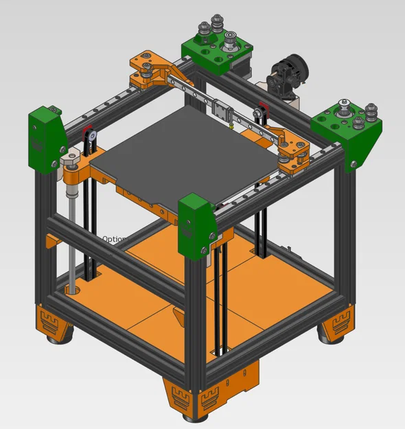 Rook 2020 MK2 180 mod (KP3S bed, 3 Z-motors) - Image 1