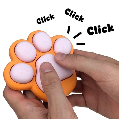 Fidget Paw – Đồ chơi fidget hình bàn chân dùng switch MX
