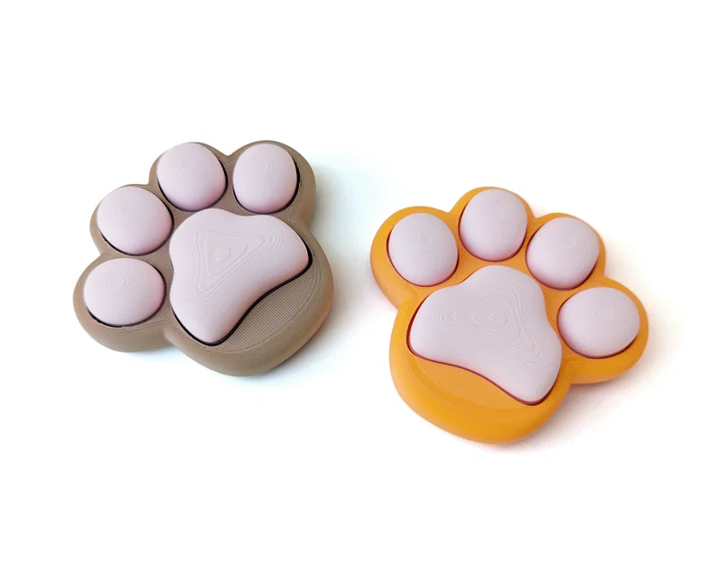 Fidget Paw – Đồ chơi fidget hình bàn chân dùng switch MX - Image 7
