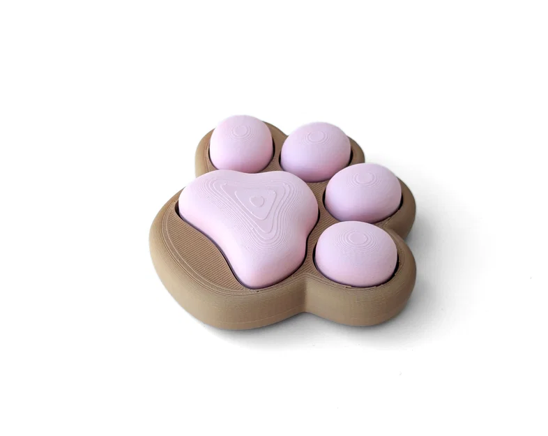 Fidget Paw – Đồ chơi fidget hình bàn chân dùng switch MX - Image 8