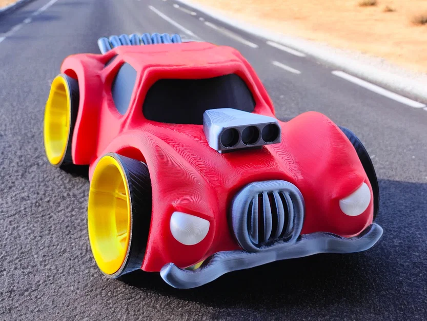 Cartoon Hot Rod!!! (Xe Hot Rod phong cách hoạt hình) - Image 1