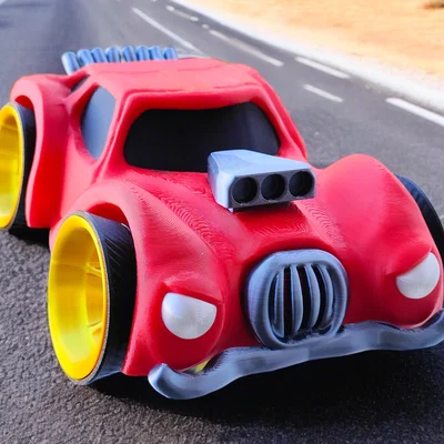 Cartoon Hot Rod!!! (Xe Hot Rod phong cách hoạt hình)