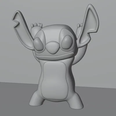 Mô hình 3D Stitch đáng yêu - File in 3D chất lượng cao