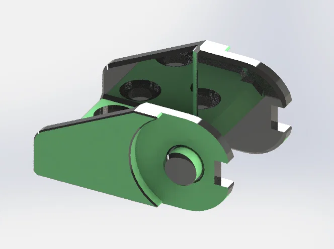 Đầu nối xích dẫn cáp 10x15 R18 bền bỉ cho máy in 3D V-Minion - Image 1