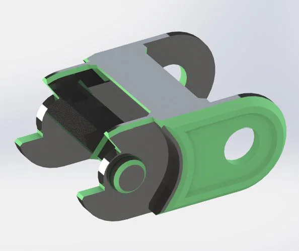 Mắt xích dẫn cáp 10x11 R18 cho máy in 3D V-Minion - Bền, dễ in - Image 1