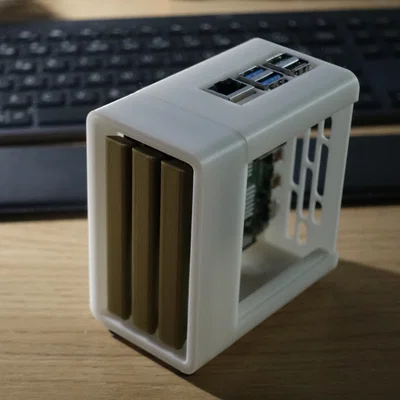 Fractal Baby North - Case Raspberry Pi (3/4/5) + BIGTREETECH Pi 2 (beta)