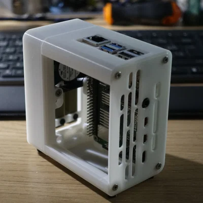 Fractal Baby North - Case Raspberry Pi (3/4/5) + BIGTREETECH Pi 2 (beta)