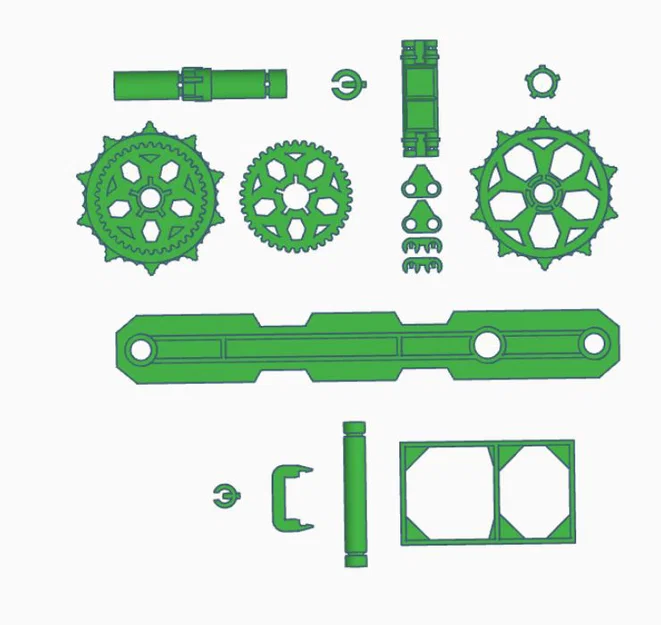 Hệ thống xích 3D cho XRP (2 phiên bản) - Image 12