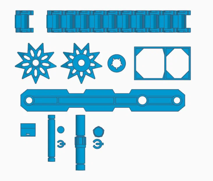 Hệ thống xích 3D cho XRP (2 phiên bản) - Image 13