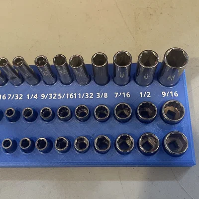 Khay Socket: Universal 1/4" SAE