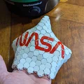 Vải chainmail dẻo NASA kèm Worm Logo - Thumbnail 1