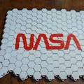 Vải chainmail dẻo NASA kèm Worm Logo - Thumbnail 3