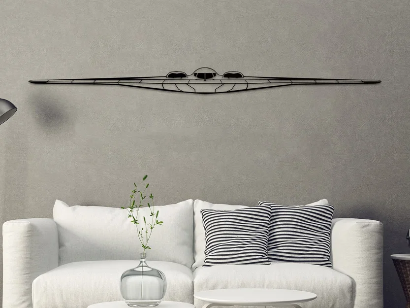 B2 Spirit Wall Art – Tranh treo tường B2 Spirit ghép mảnh - Image 1
